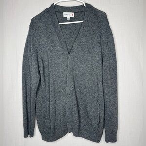 Phillip Lim Target Mens Sweater Cardigan L Grunge Kurt Cobain Professor Grandpa